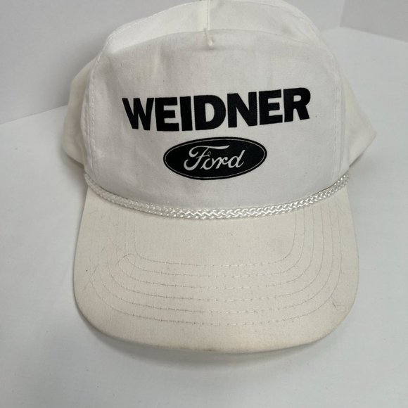 VTG Weidner Ford Lincoln Mercury of Cadillac Mesh‎ Trucker Hat Cap Snapback - Picture 5 of 5
